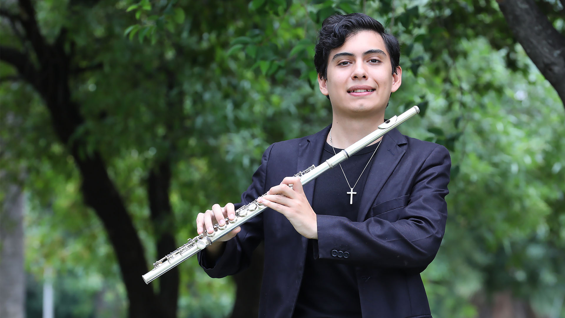 Samuel Hernández y Abraham Hurtado participaron, junto con el profesor de la Facultad de Música Luis Alfredo González, en el Festival Internacional Cruzando fronteras.