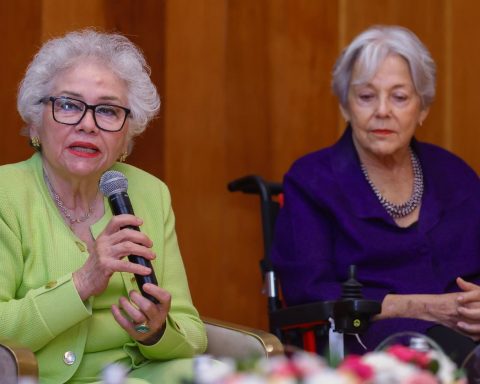 En la ceremonia de condecoración, a la científica de la UANL también se le otorgó una placa conmemorativa que se ubicará en el Paseo de la Mujer Mexicana ubicado en el Parque Fundidora.